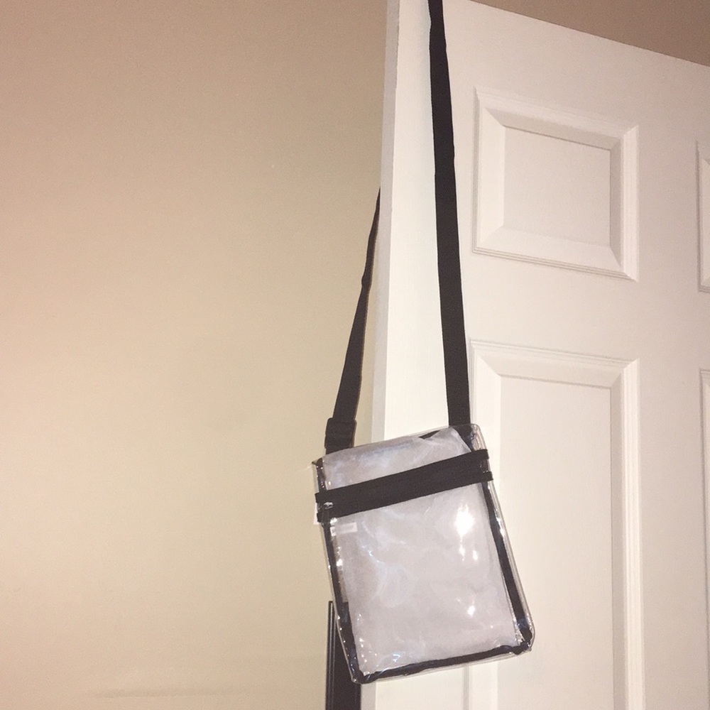 Clear stadium purse